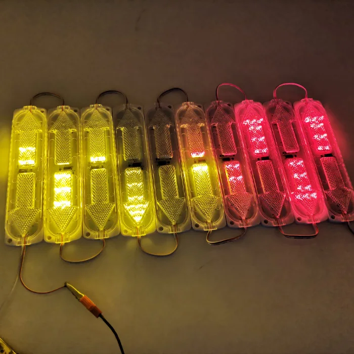 Arrow indicator safety exit sprinkler truck motorcycle direction indicator for Auto Truck Trailer Tail Car Warning Brake Lamp