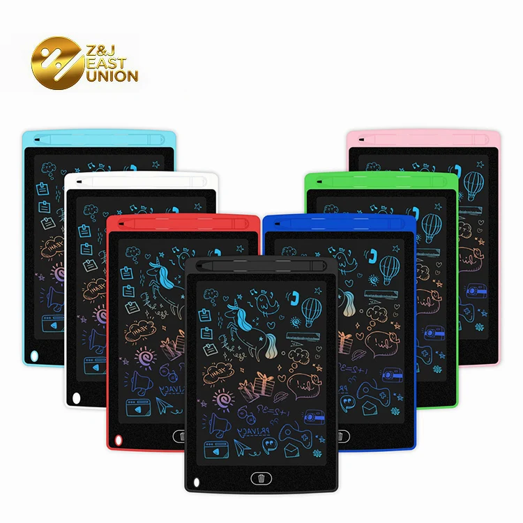 Portable LCD Colorful Digital Sketch Pad Drawing Board Writing Handwriting Tablet For Kids