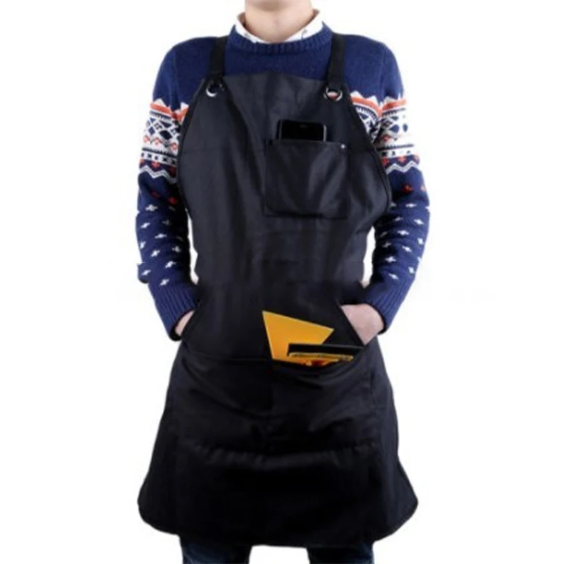 High Quality Durable Adjustable Work Apron With Tool Pockets