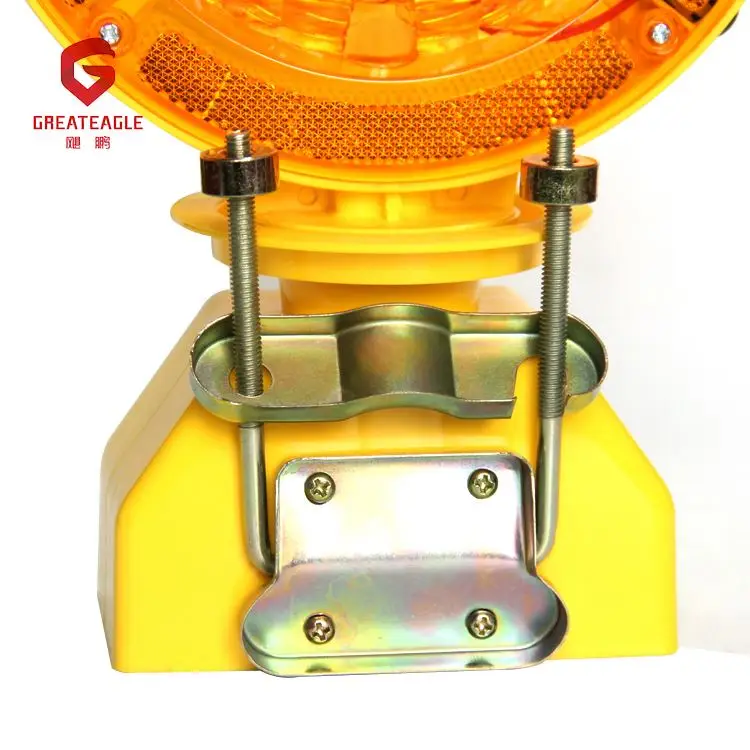 Wholesale solar rechargeable beacon warning light temporary traffic control led emergency warning light
