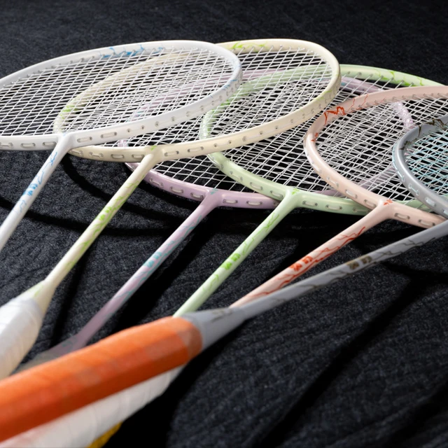Hot Sale High Quality wholesale Carbon badminton racket beginner training competition badminton racket