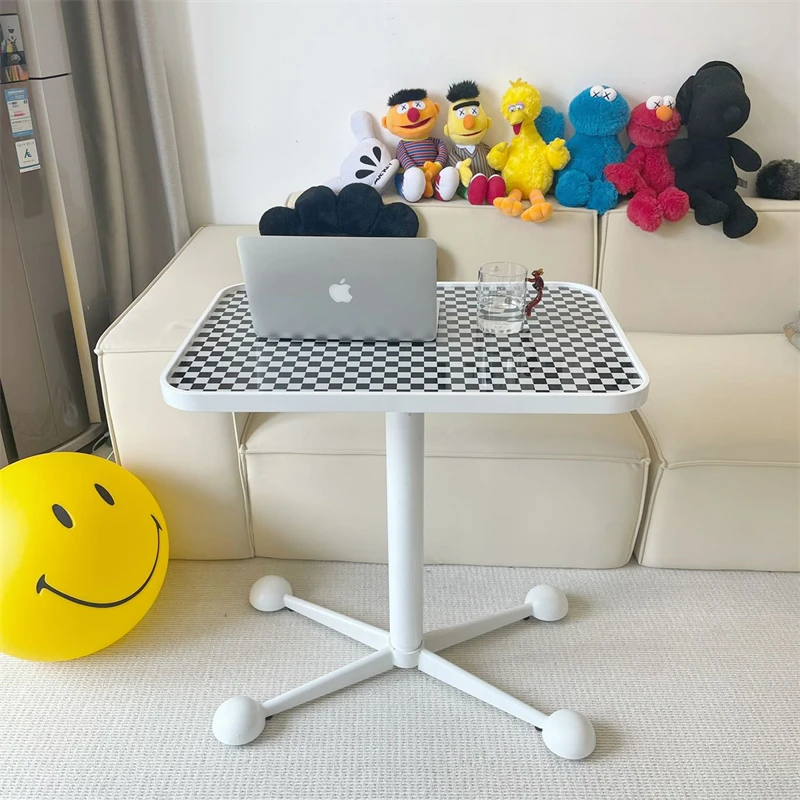 Мобильная рабочая станция регулируемый газовый пружинный подъемник сидячий стенд для ноутбука офисный стол диван рядом стеклянный мобильный стол