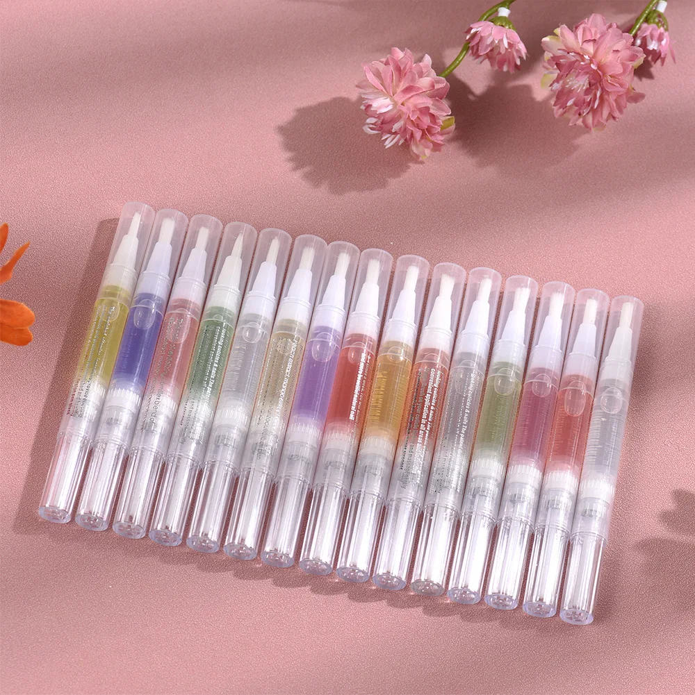 Wholesale Custom Nail Cuticle Oil Pen Private Label Fruity Smell Nail Revitalizing Nutrition Oil Pen Cuticle Revitalizer Oil Pen