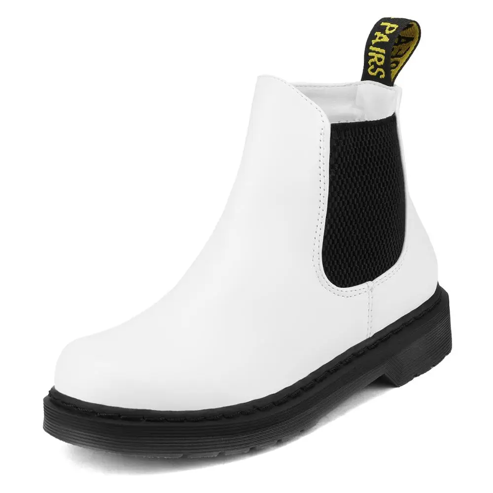 
2019 высококачественные модные детские зимние ботильоны челси из искусственной кожи для девочек 