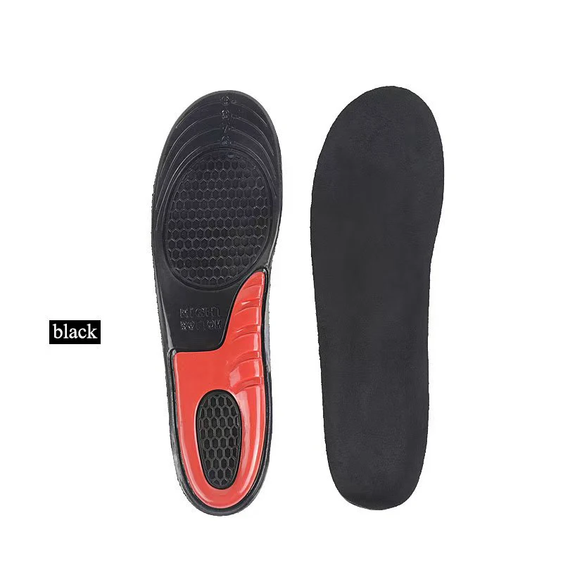Hot Selling Soft Silicone Gel Shoe Insoles Foot Care Cushioned Running Insoles Sports Massage Insert Cushions