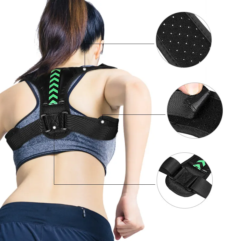 Hot Sale Professional Wholesale back support belt with high quality posture corrector upper back support brace