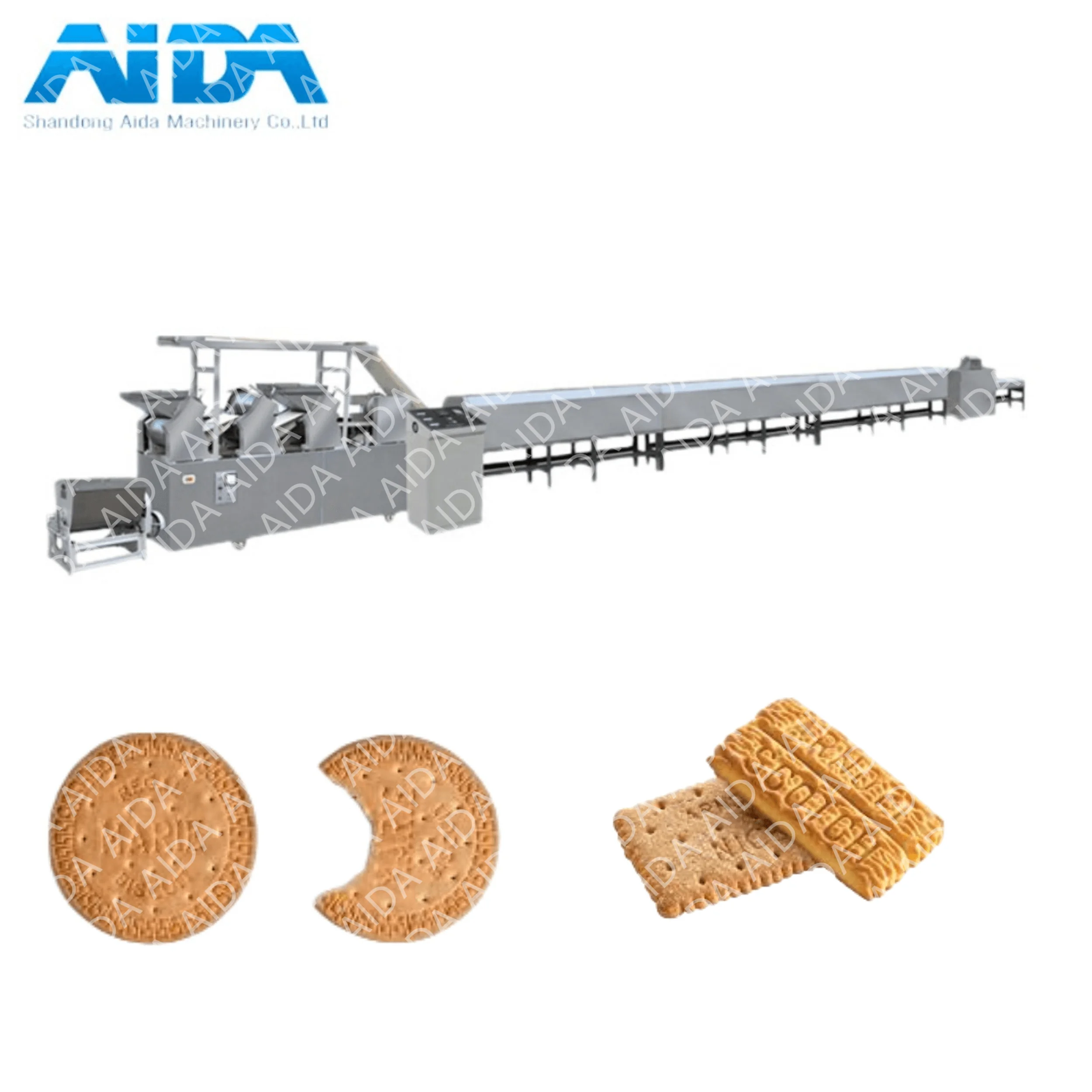 industrial low salt automatic cheese biscuit production line from China