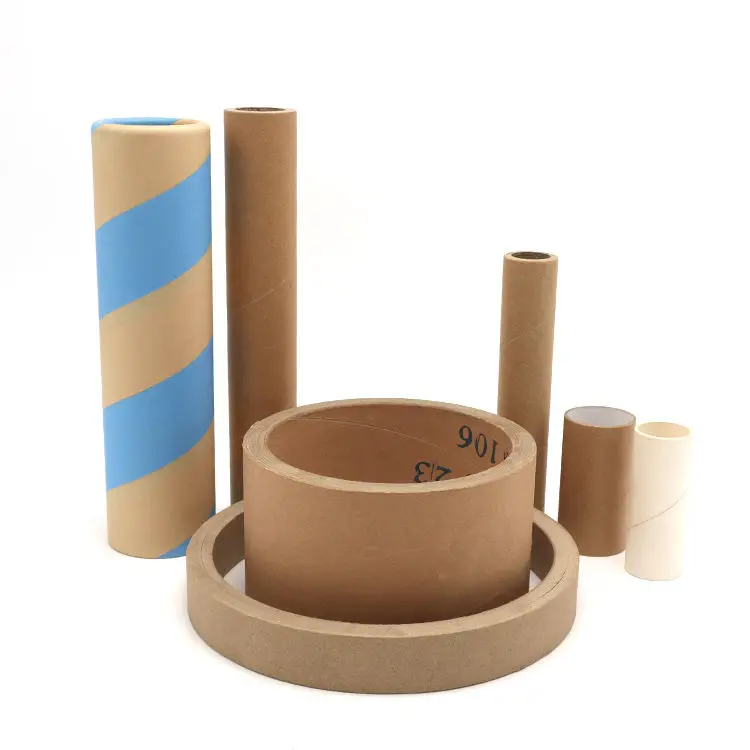 Customized Kraft Mailing Tube New Design for Textile Roll Bio-Degradable Craft Paper Core for Poster Packaging