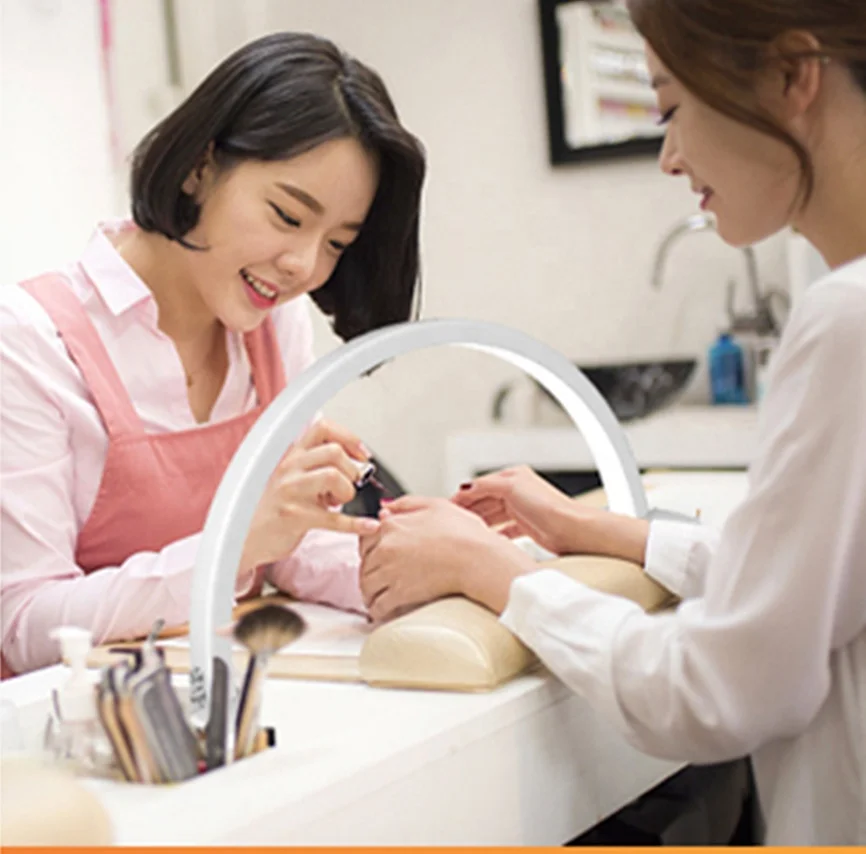 New Arrival 40W 2700-5600K 30 inch Led Nail Lamp Table LED Moon Light Nail Lamp For Nail Tattoo Salon