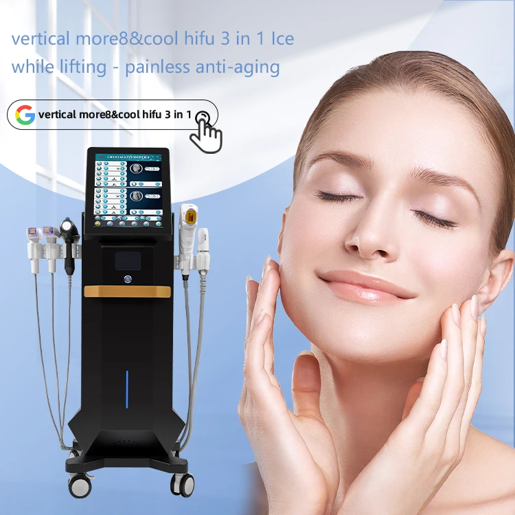Micro needling Ice 5d Hifu Face Skin Tightening Smas Lifting 12d 9d Hifu microneedle rf machine