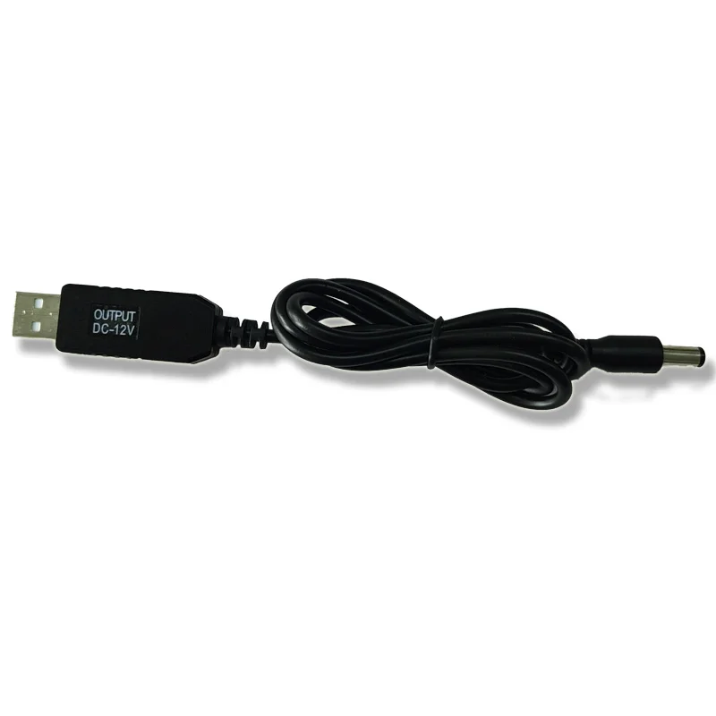 DC DC step up transformer 5V to 9V 12V 500ma boost converter power USB cable 5.5*2.1mm mini ups For wifi Router LED Strip Light