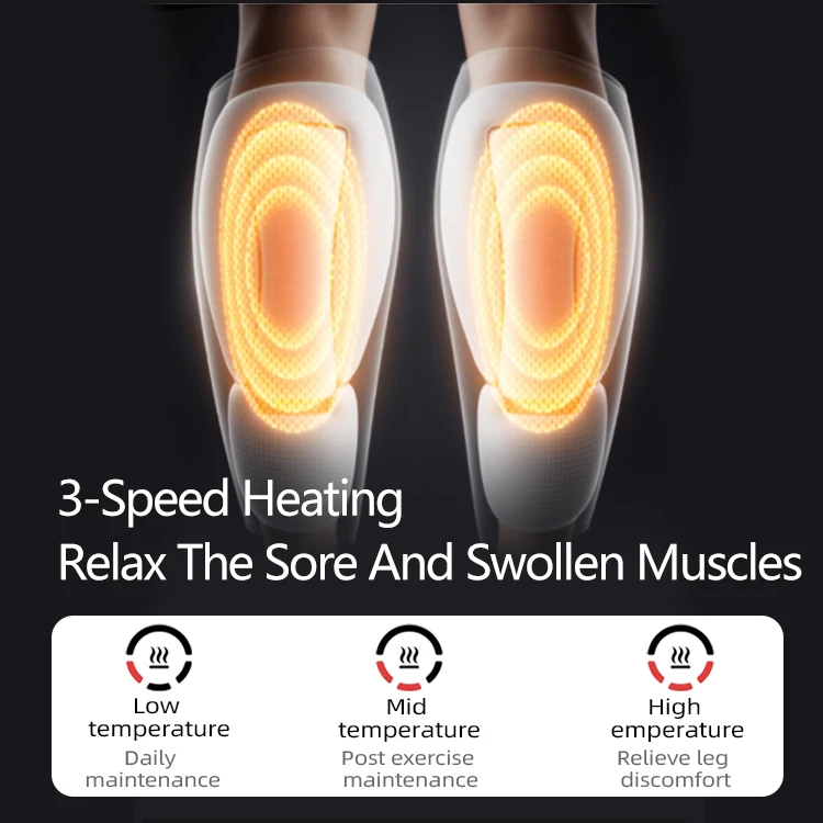 Cheap Price Hot Compress Blood Circulation Leg And Calf Massage Air Pressure Calf And Leg Massager