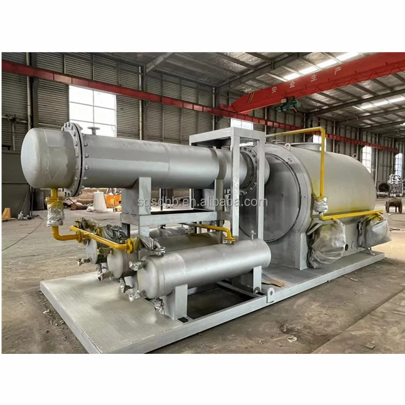 Popular Waste plastic processing to fuel oil pyrolysis equipment