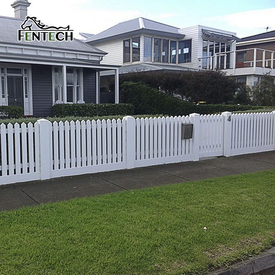 Traditional White Cheap Vinyl/Pvc/Plastic Picket Fence Gate