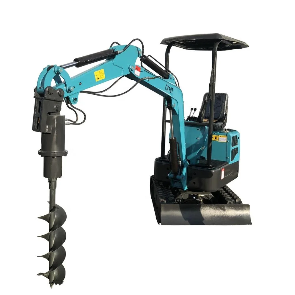 2024 Chuangxin CX10T Smallest euro5 epa4 engine Hydraulic exvator construction diggers mini excavator for sale with thumb bucket