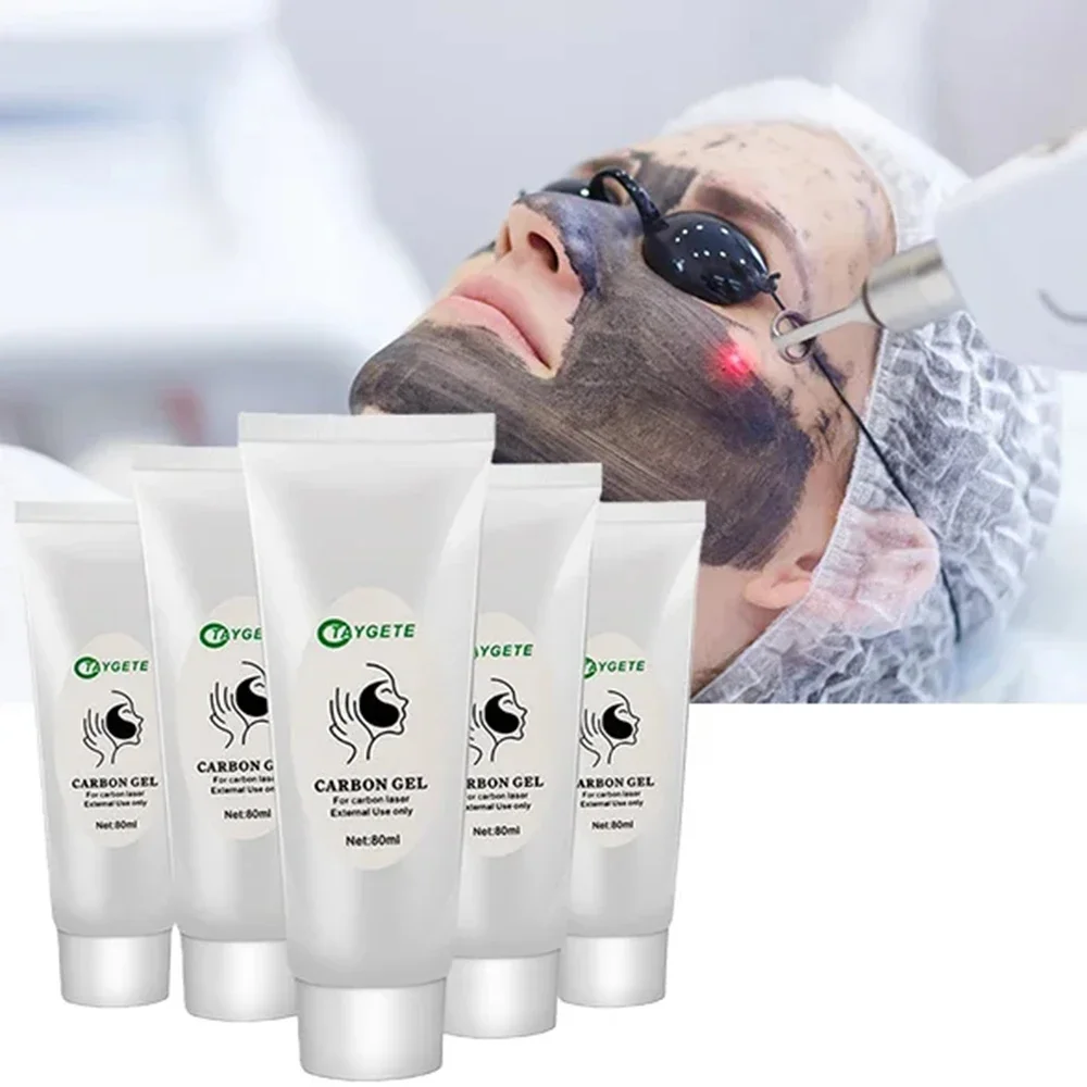 2024k Selling Carbon Cream Black Gel for ND YAG Laser Soft Laser Carbon Cream Gel Remove Black Spots Moisturizing Face Cream