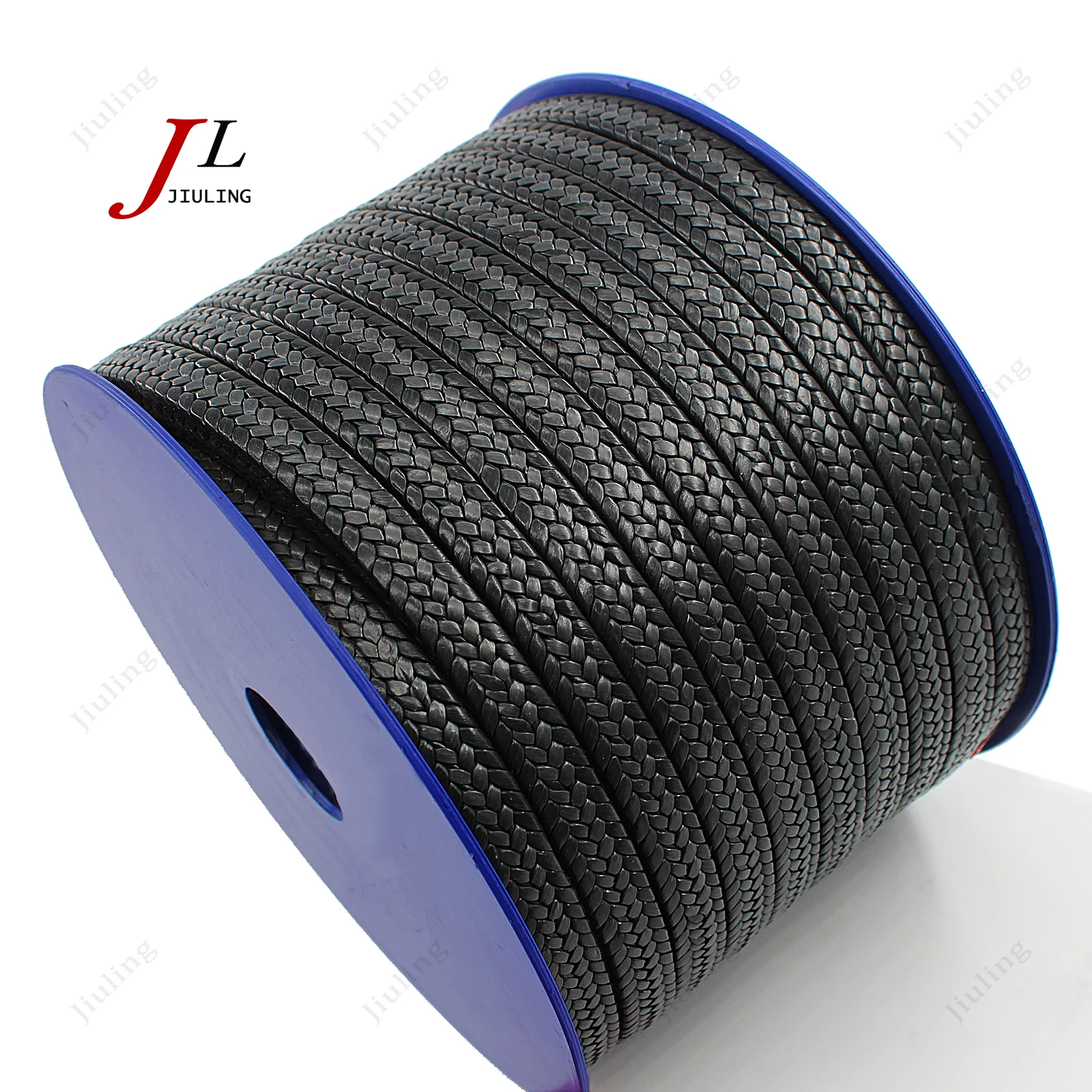 Прямая сделка Fibra di Ptfe nera ammollo lubrificante ghiandola imballaggio per valvo tenuta