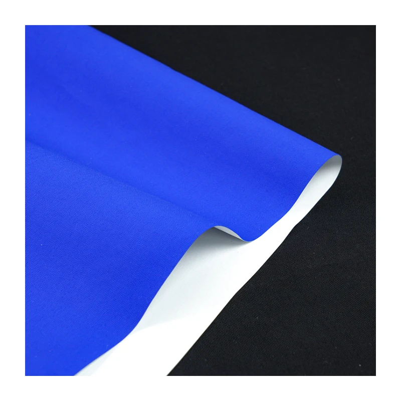In Stock 100% Polyester Pongee Fabric For Curtain Waterproof Coated Blackout Curtain Fabric For Office