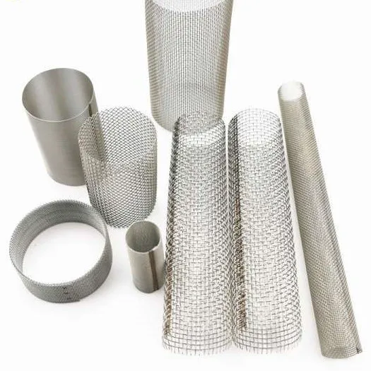 Фильтр из нержавеющей стали проволочная сетка пробивная трубка SUS 304 фильтрующая для химической
