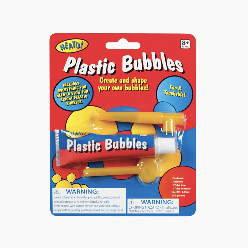 EN71 Safety Magic Bubbles Party Toy Balloon Fun Plastic TOUCHABLE BUBBLES