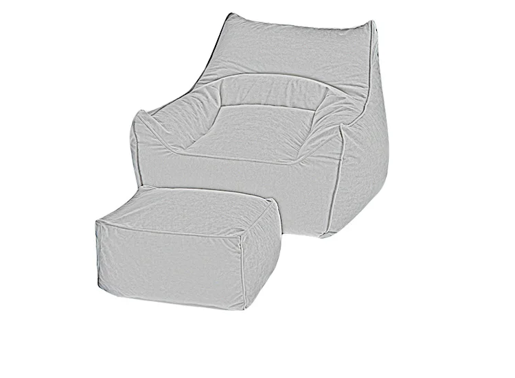 Детские Розовые Квадратные потертые тканевые большие кресла-мешок ленивый надувной диван мешок для взрослых