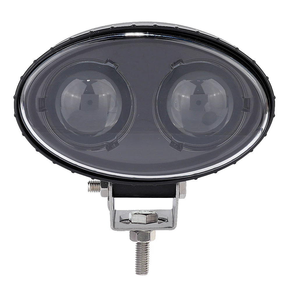 Warehouse Safe Warning Light 10W Led CREE Chip 10V-80V Wide Voltage 500LM LED Forklift Safety Light Blue Spot Light