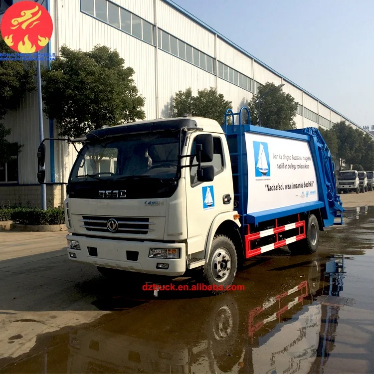 Dongfeng rear loader garbage truck/garbage refuse compactor vehicle/ rubbish compactor truck