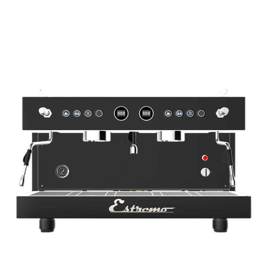 New Arrival Multi-purpose Dual Group 11L Boiler Electric Control Espresso Commercial Coffee Machine For Coffee Shop