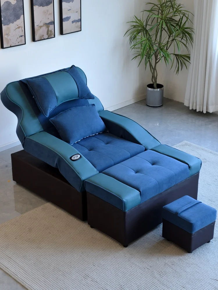 Hot New Foot bath sofa electric foot soaking pedicure sofa ear picking massage bed rest hall recliner sofa bed