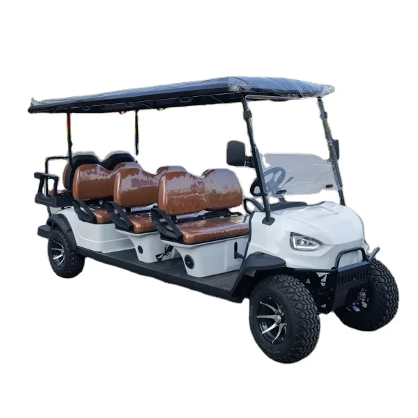 New   lifted 6 to 8 passenger Electric or gas hunting Golf Cart  golf trolley buggy