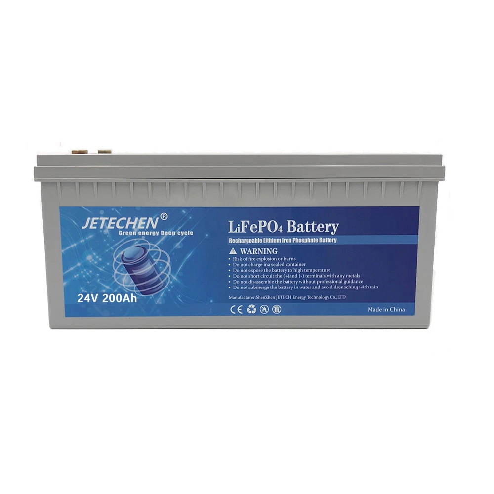 factory outlet lifepo4 24v 200ah emergency storage battery for telecom tower(50ah 100ah)