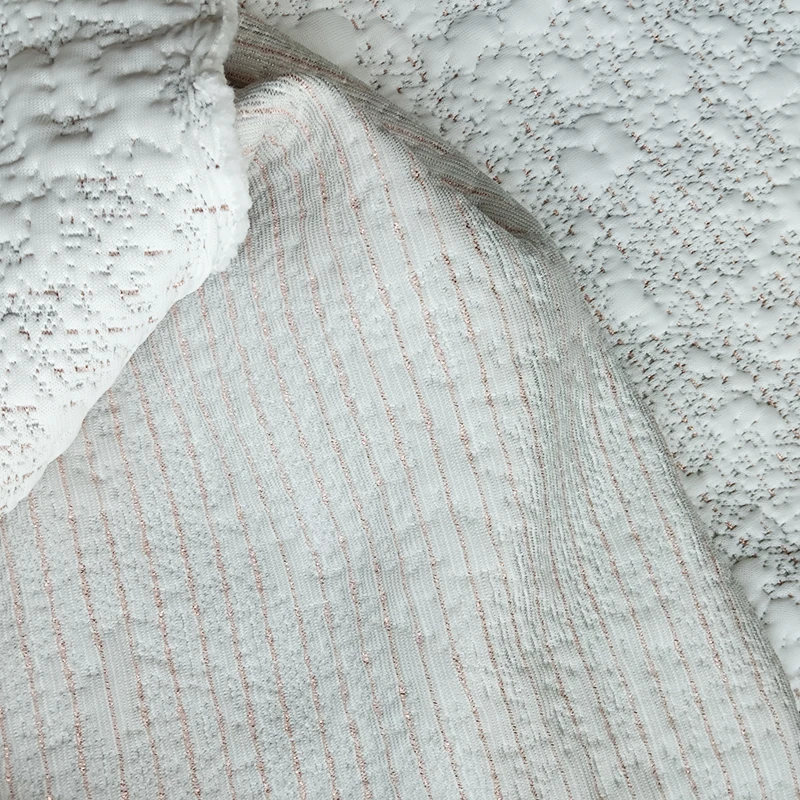 Haichun New pattern 100% Polyester Jacquard Waterproof Fabric Mattress Ticking Fabric for Pillow and Mattress Covers