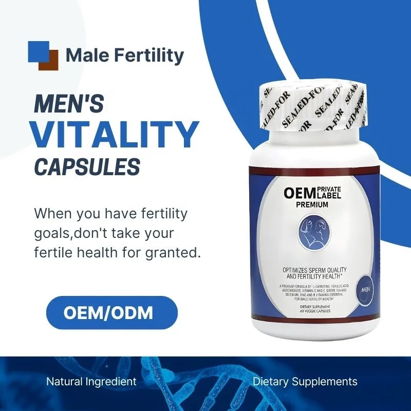 Top Selling Products 2024 Men Fertility Tablet Natural Organic Herbs Male Enhancement Pills Men Fertility Capsules