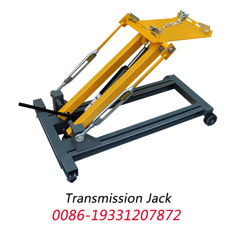 Cheap Price Repair Tools Hydraulic Transmission Jack 2 Ton Gearbox Truck Transmission Jack With Wheels