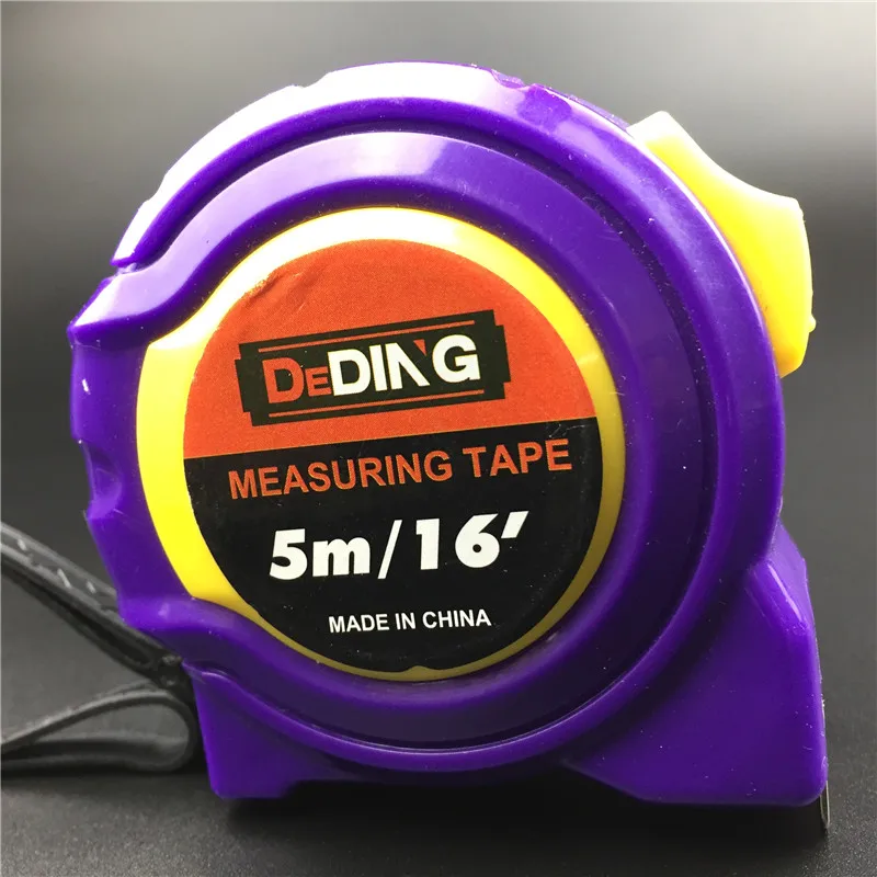 British-metric\Metric\British steel blade purple ABS case Measure  tape with different length, accept customization
