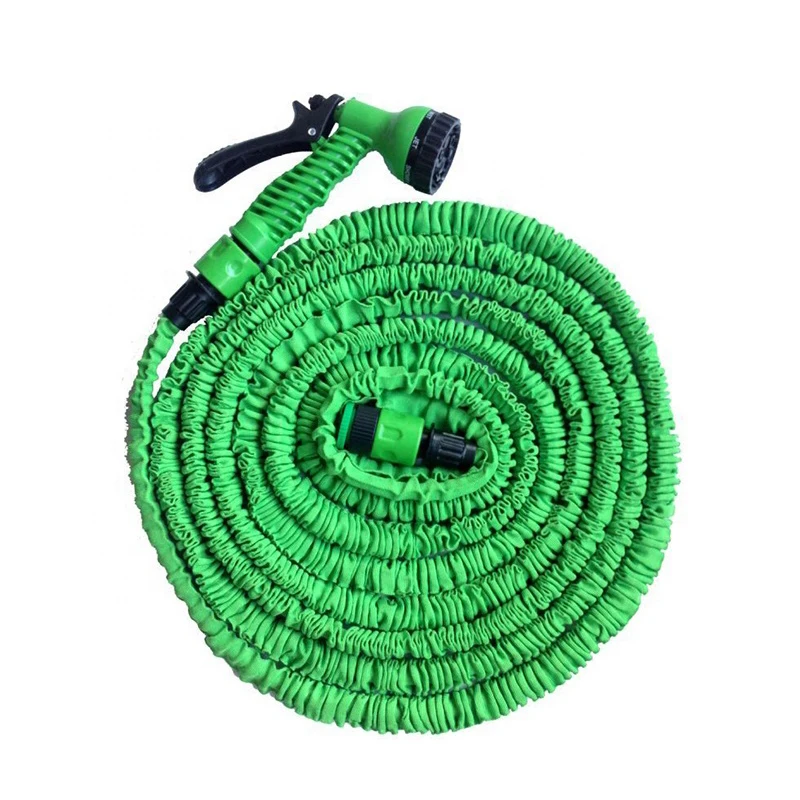 2022 Hot selling Wholesale Price Garden Water Hose expendable garden hose pipe with 7 patterns water spray gun
