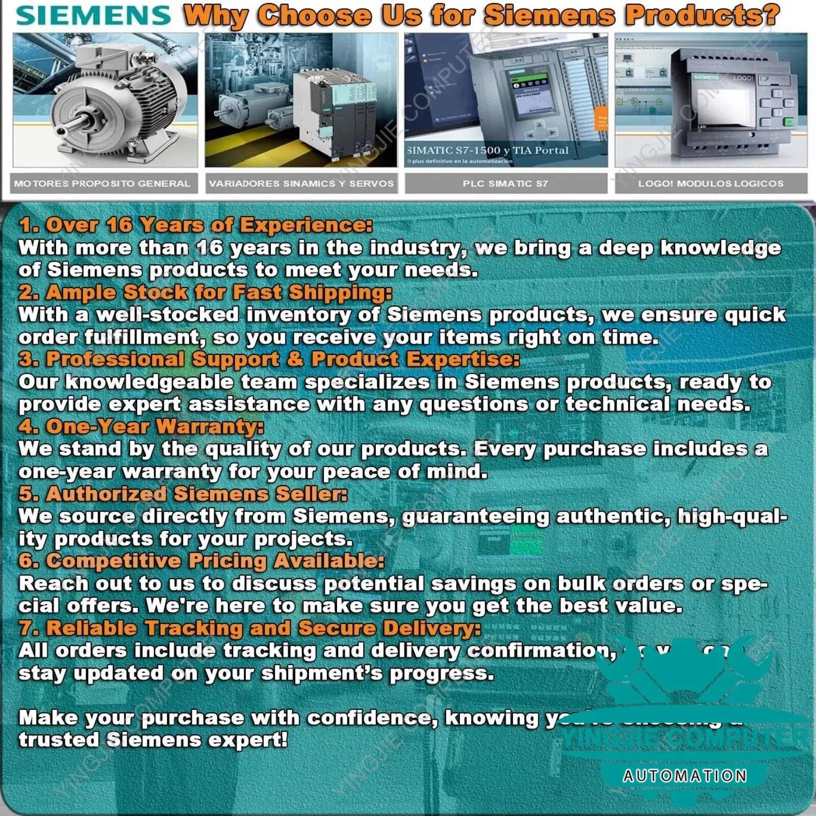 Новый преобразователь питания Siemens 6SL3 210-1SE31-0AA0 6SL3210-1SE31-1AA0 S120