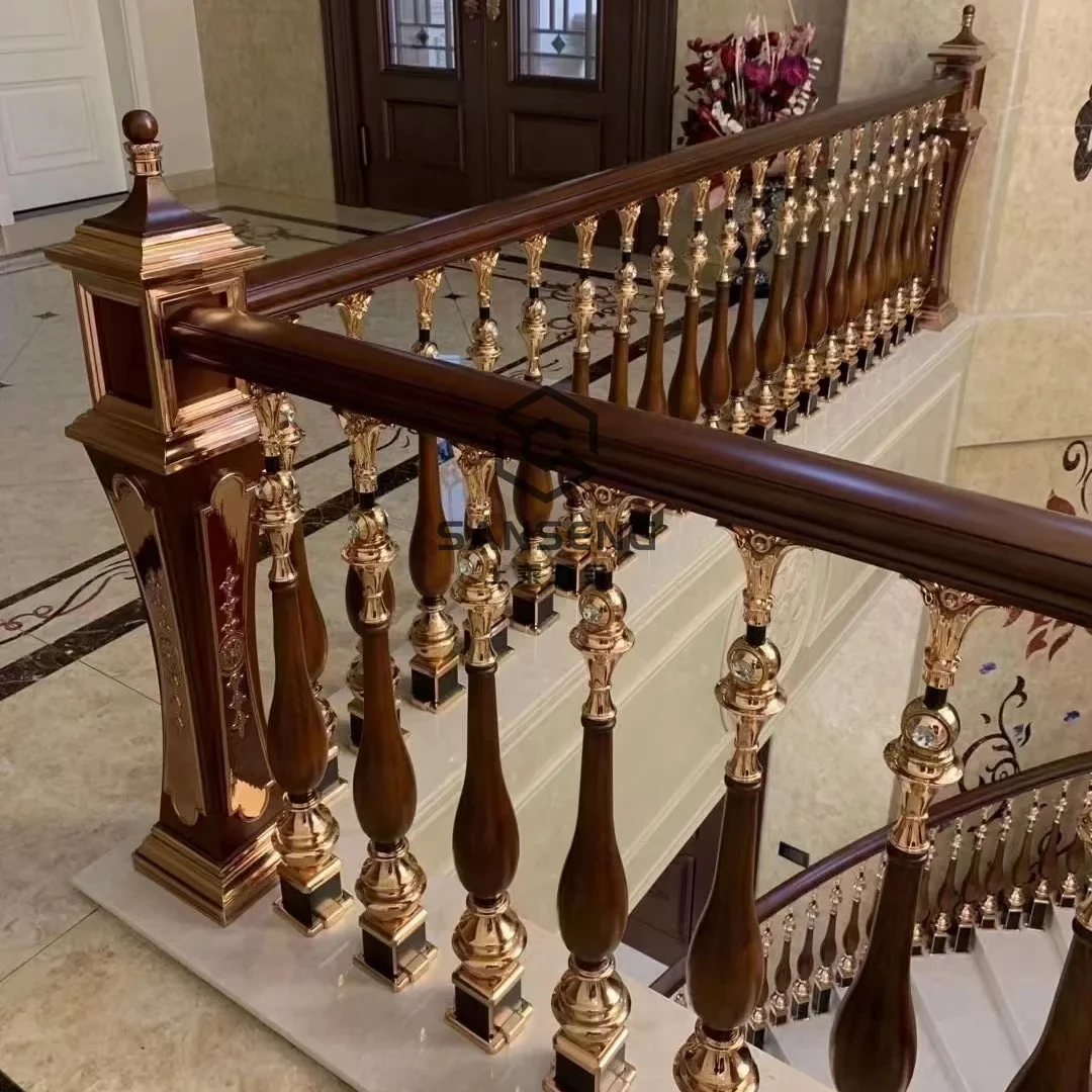 Modern Design Stainless Steel Base Injection Molding Acrylic Stair Railing For Balcony