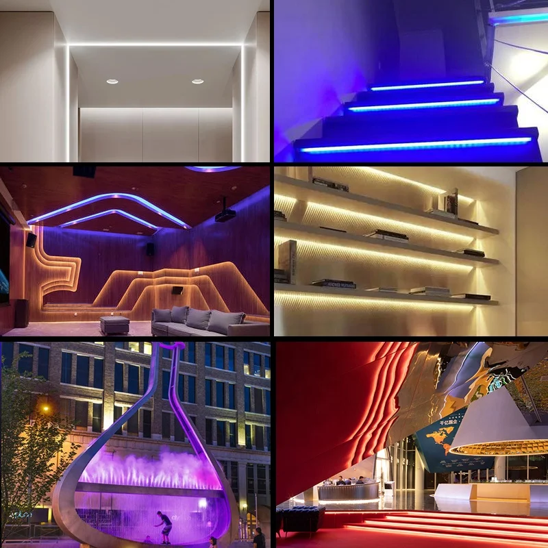 Термостойкая Светодиодная лента FPH умная Силиконовая Резиновая маленькая светодиодная неоновая микро Гибкая Белая водонепроницаемая