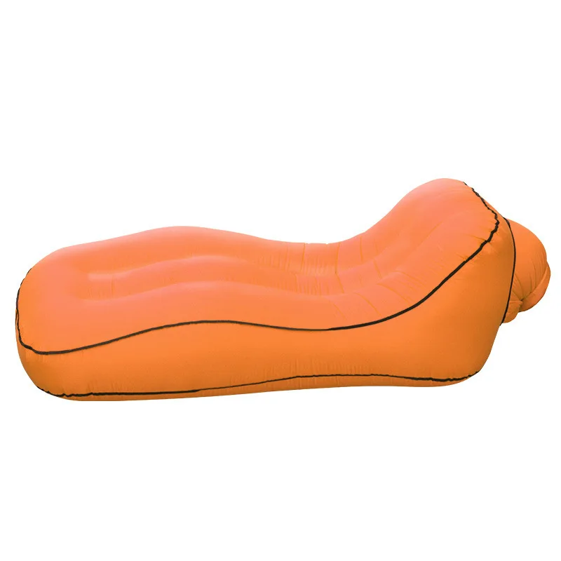 2022 Outdoor Backpacking Camping Hiking Ultralight Sleeping Mat Green Red Orange Blue Customized Furniture Air Bedroom Nylon Pcs