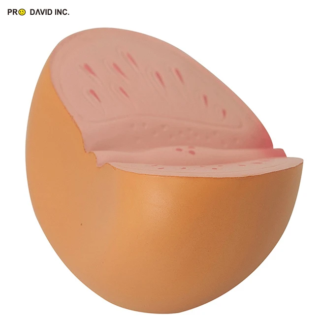 promotional organ shape stress ball foam Prostate shape anti stress toy