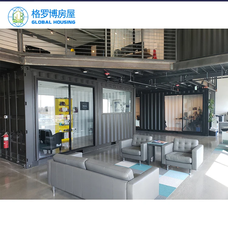 modified shipping container house office steel structure portable casa real estate