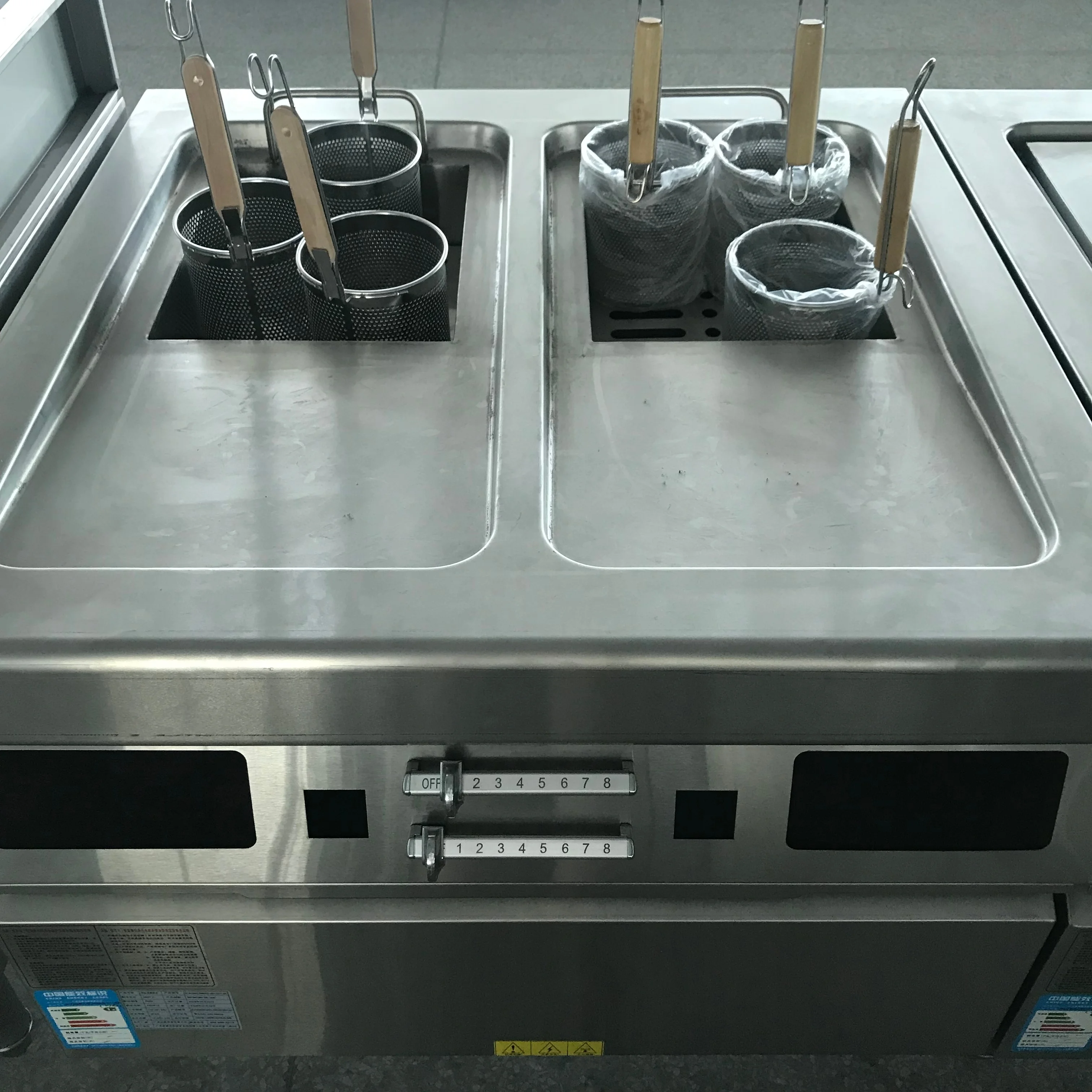 hot sale 4holes noodle cooking machine 6holes electric pasta cooker 9holes ramen