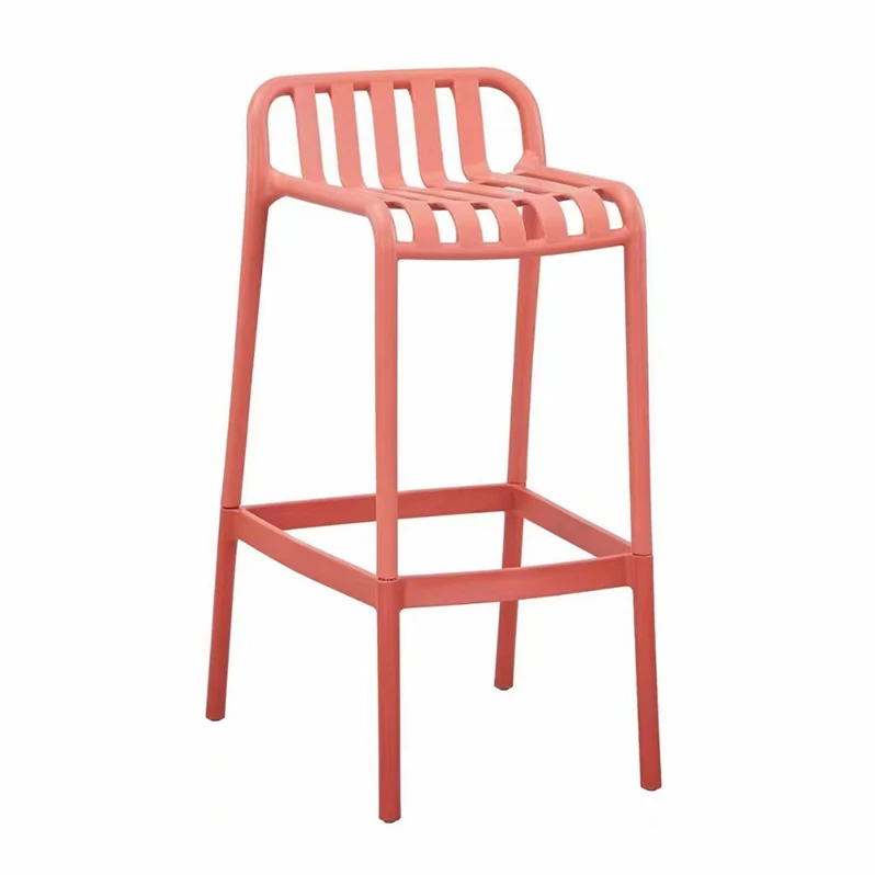 Nordic Hot Sale Modern Hotel Stacking Chairs PP Polypropylene Plastic Dining Chairs with Arms