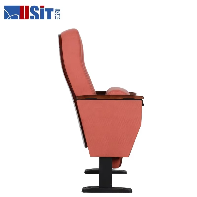Custom Cinema Chair University Students Classroom Auditorium Theater Seating With Writing Board