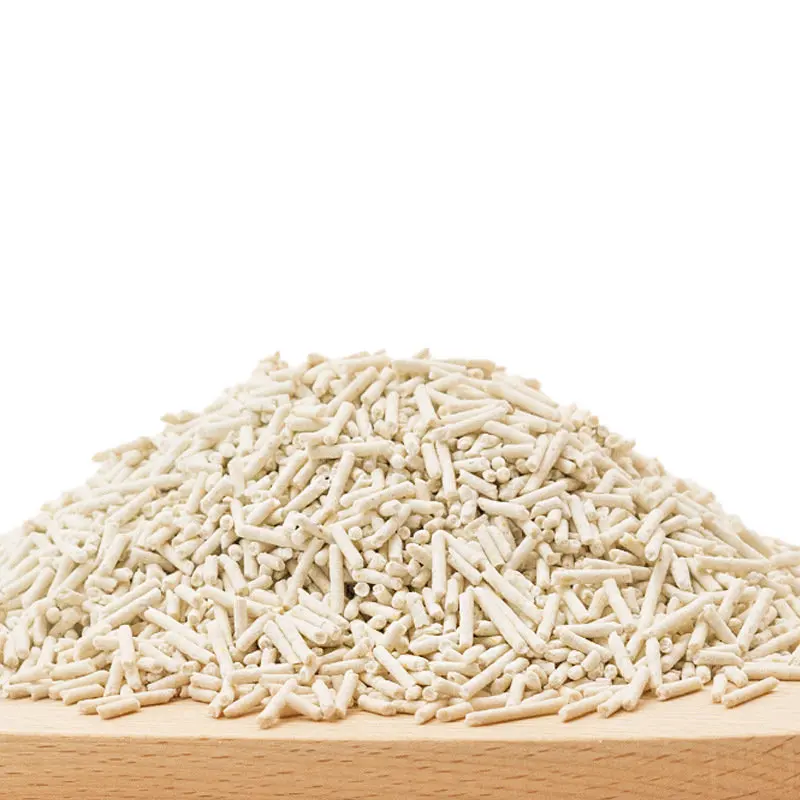 OEM ODM Bulk Flushable Clumping Strip Tofu Cat litter Sand bentonite cat litter
