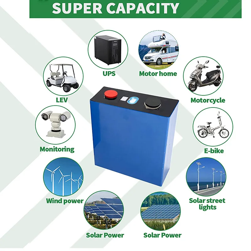 Hot sale Prismatic Phosphate Battery Grade A 3.2v 280ah Lifepo4 Cells Lithium Ion Batteries With Busbar Bolts