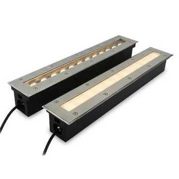 IP67 Waterproof Recessed LED Inground Lamp Price DMX RGBW RGB 12W 15W 18W 24W 36W LED Underground Light