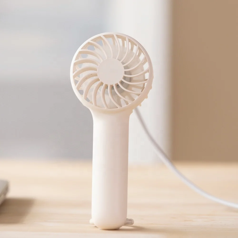 Mini Portable Handheld USB Fan Wireless Cool Summer Fan Lightweight Desktop Outdoor Plastic Fan