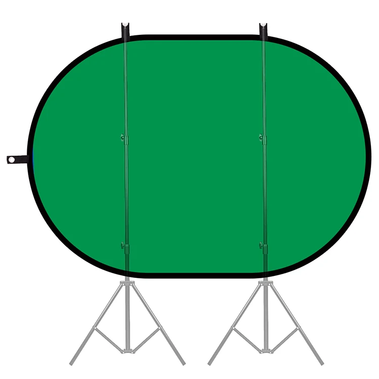 High Quality Custom Portable Collapsible Green Screen Studio Background  for Photography